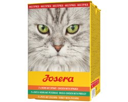 Kattenvoer Josera - Multipack Paté 6x85gr - Graanvrij, met Zalmolie, Volledig Natvoer