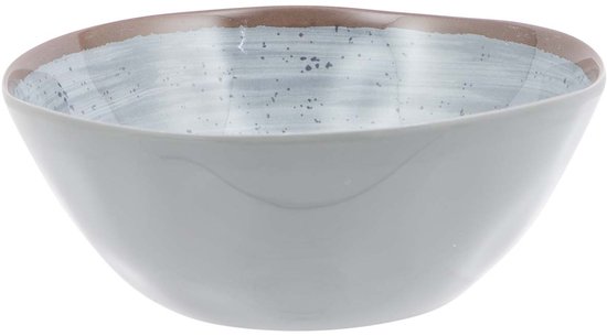 Bo-Camp Servies - Halo - 6-Delig - Melamine - Grijs van Merkloos — afbeelding 3