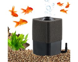 Mini Inner Filter - Ultra Quiet Sponge Aquarium Filter - Perfect voor Breeding, Fry, Betta, Garnalen en Vissencontainers