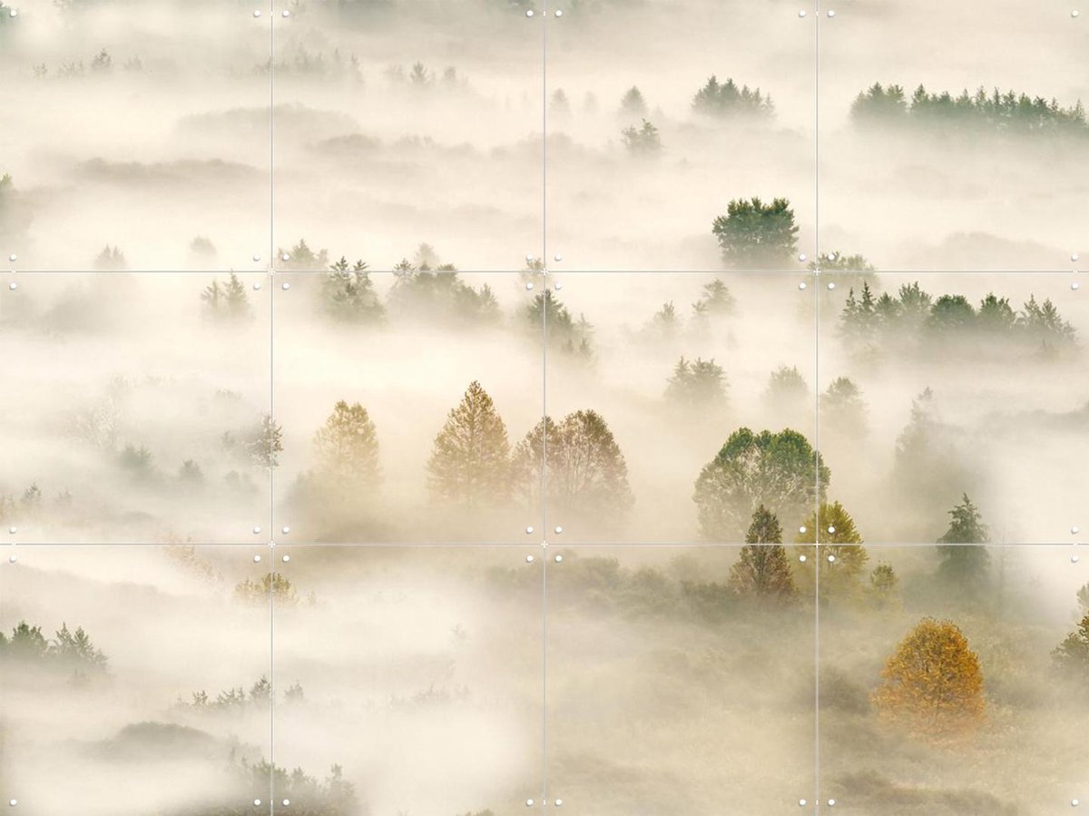 IXXI Autumn Dream III, Roberto Marini & Various - 80 x 60 cm - Gratis ophangtool - Grote wanddecoratie en posters - Naturalisme, Impressionisme