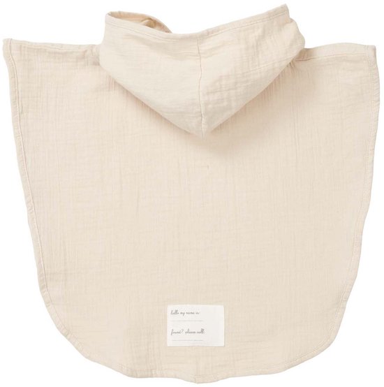 Koeka baby badponcho Faro - 74/80 - katoen - wit van Merkloos — afbeelding 2