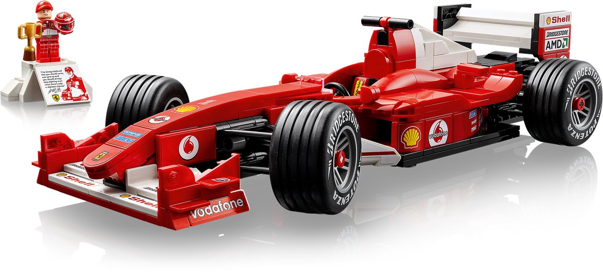 LEGO Icons Ferrari F2004 en Michael Schumacher - 11375 — afbeelding 15