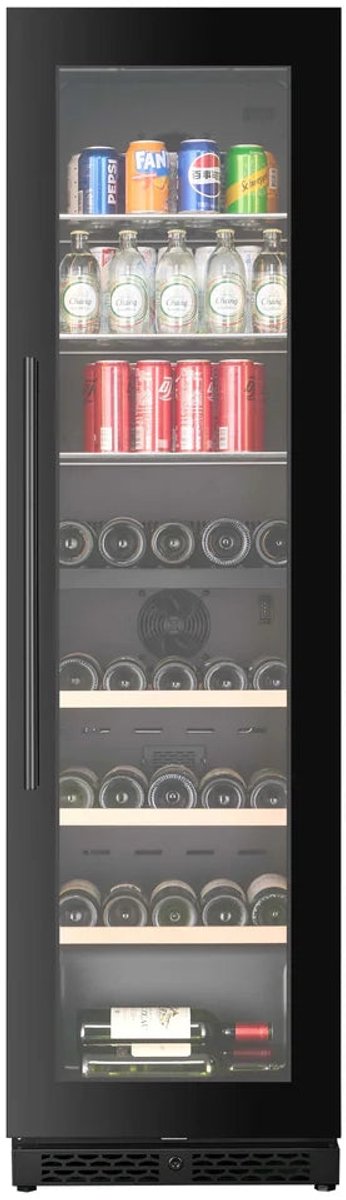Cella Wijnkoelkast WBV75D-BLACK