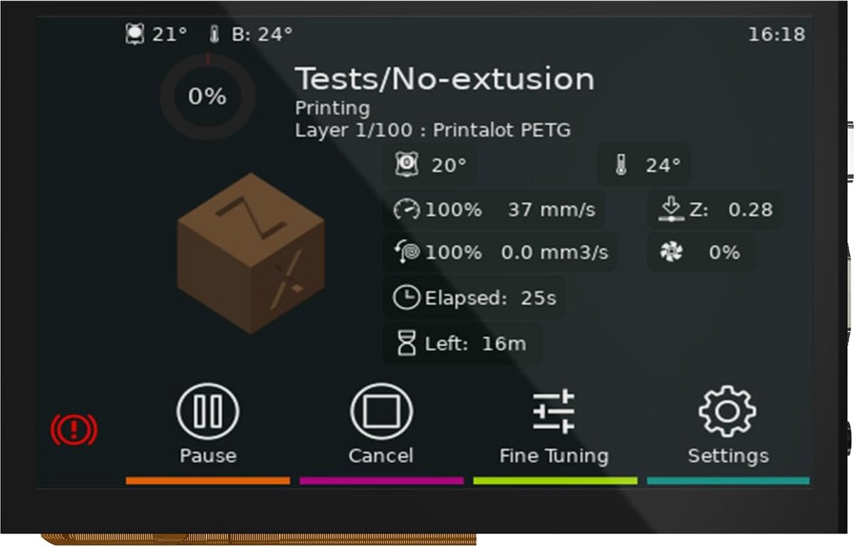 Groot IPS LCD Scherm met HDMI voor 3D-Printers en Raspberry Pi