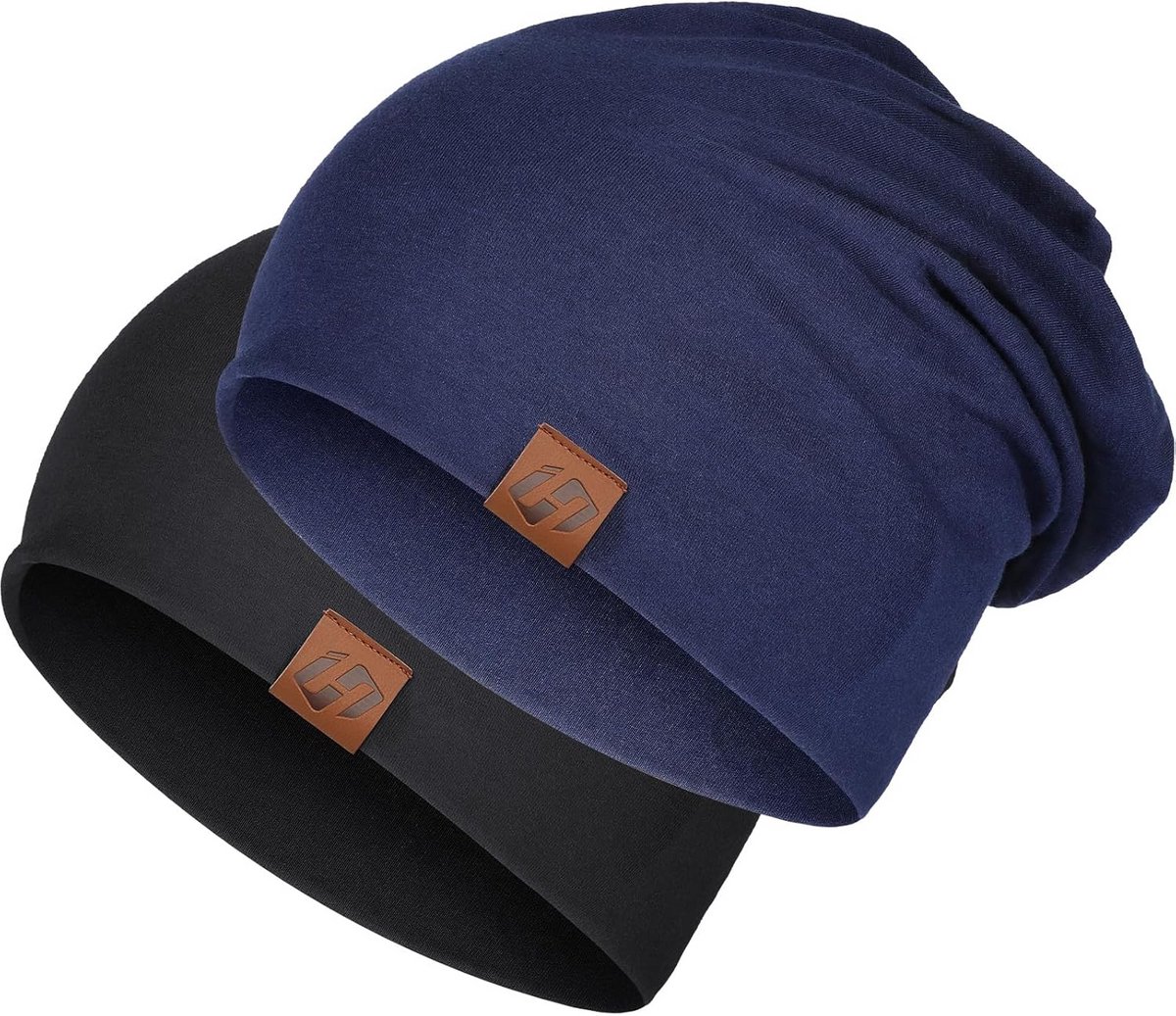 Slouch Beanie Unisex Lichtgewicht Muts voor Dames en Heren - Dunne en Elastische Hoofdbedekking