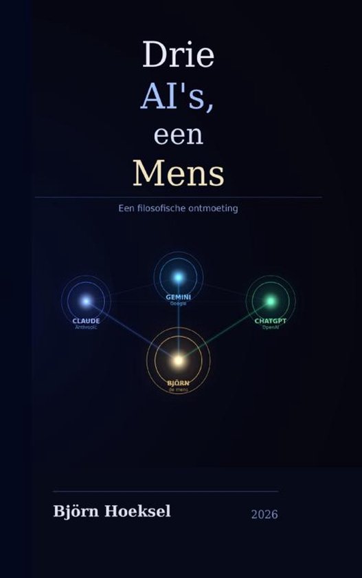 Drie AI's, een Mens - cover