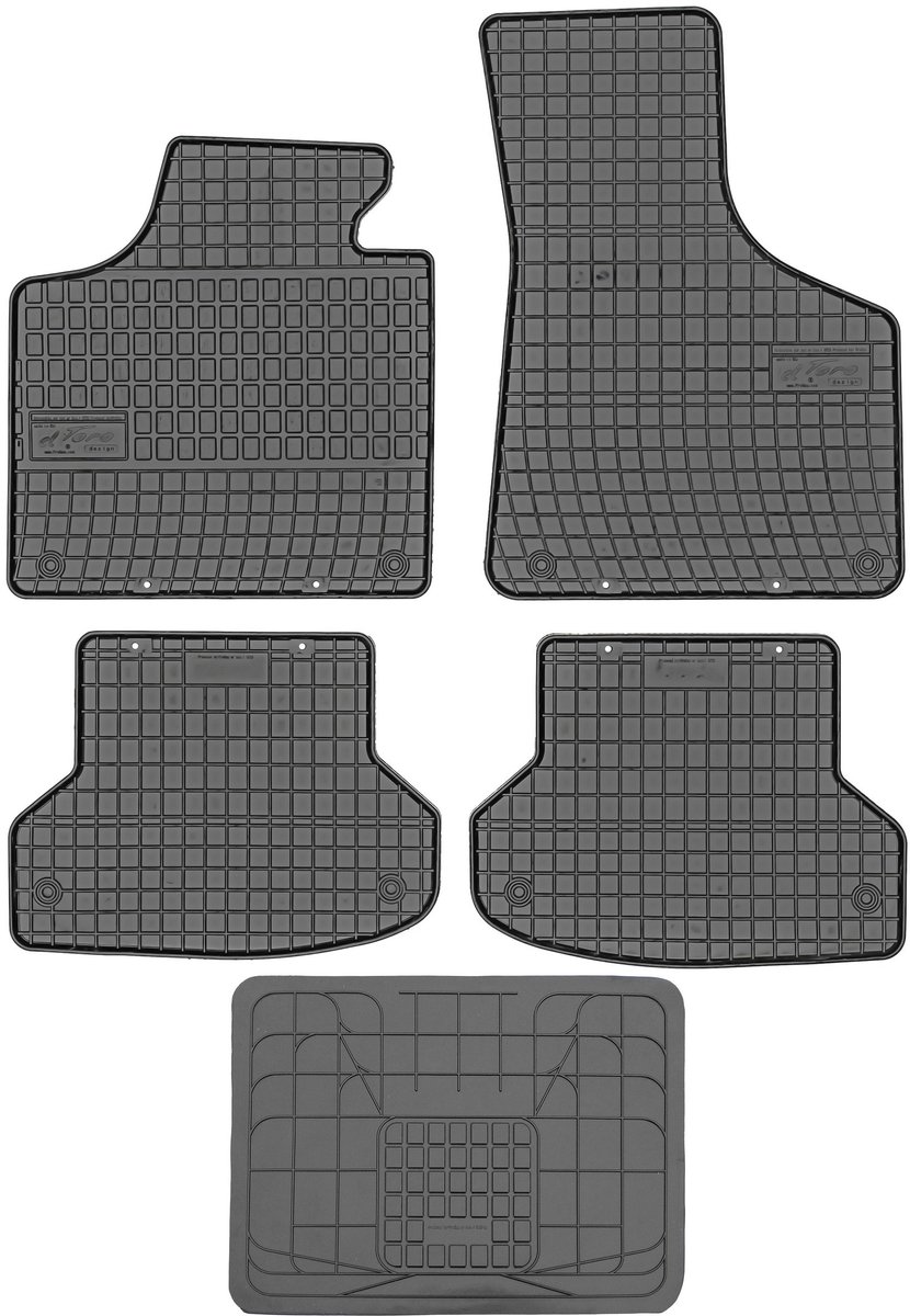 Frogum El Toro Serie - Audi A3 II 8P - 2003-2012 - Zonder Stopers - Zwart