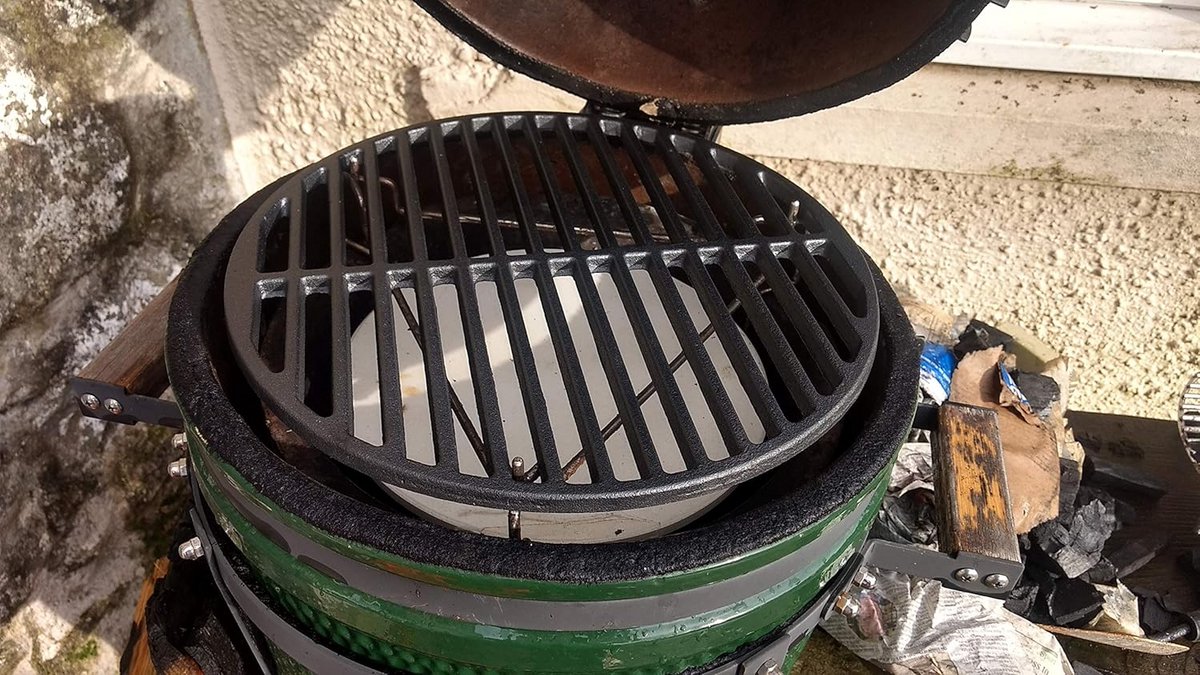 Ronde Gietijzeren Rooster voor 23/24 inch Kamado BBQ 50cm