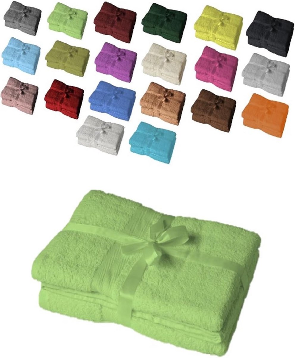 Set van 2 Extra Grote Badhanddoeken 100x150 cm - Zacht & Absorberend Katoen