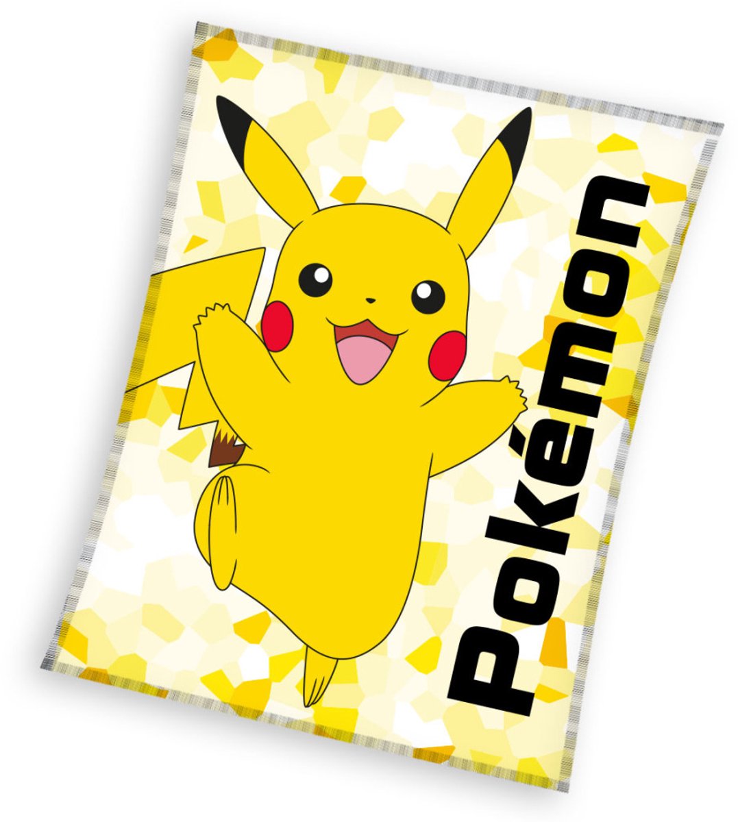 Plaid Fleece deken Pokemon 110x140 cm