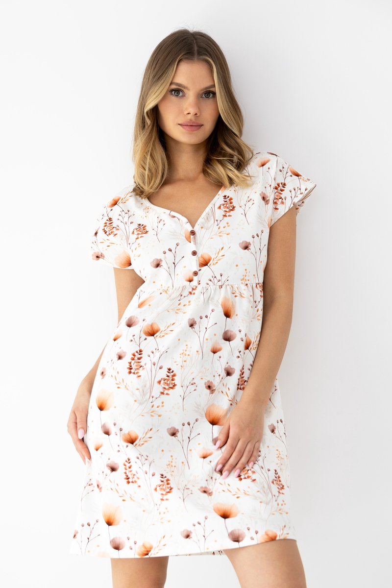 S& Sensis Sensis Dames Nachthemd ARIELLE 36 / Wit