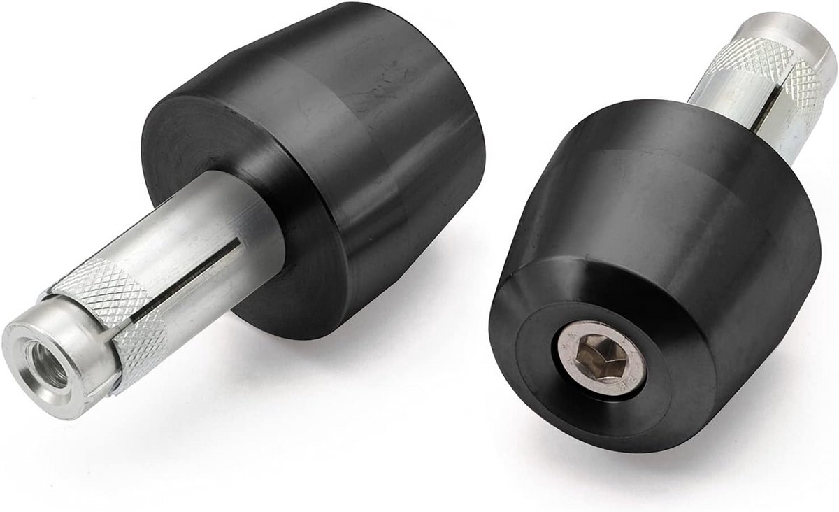 Universele Aluminium Stuurdoppen voor Motorfietsen en Scooters (14-19 mm)