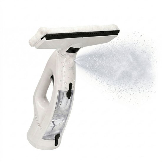 Leniwa Window Vac – Elektrische Raamwisser, Raamzuiger & Ruitenreiniger – Streeploos – Oplaadbaar – Met Sprayfunctie – 26 cm