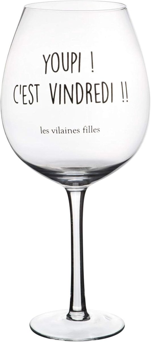 Transparant Wijnglas voor Meisjes - Leuk Kinderglas