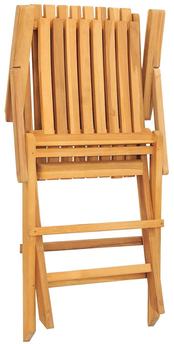 vidaXL - Tuinstoelen - 6 - st - inklapbaar - 61x67x90 - cm - massief - teakhout