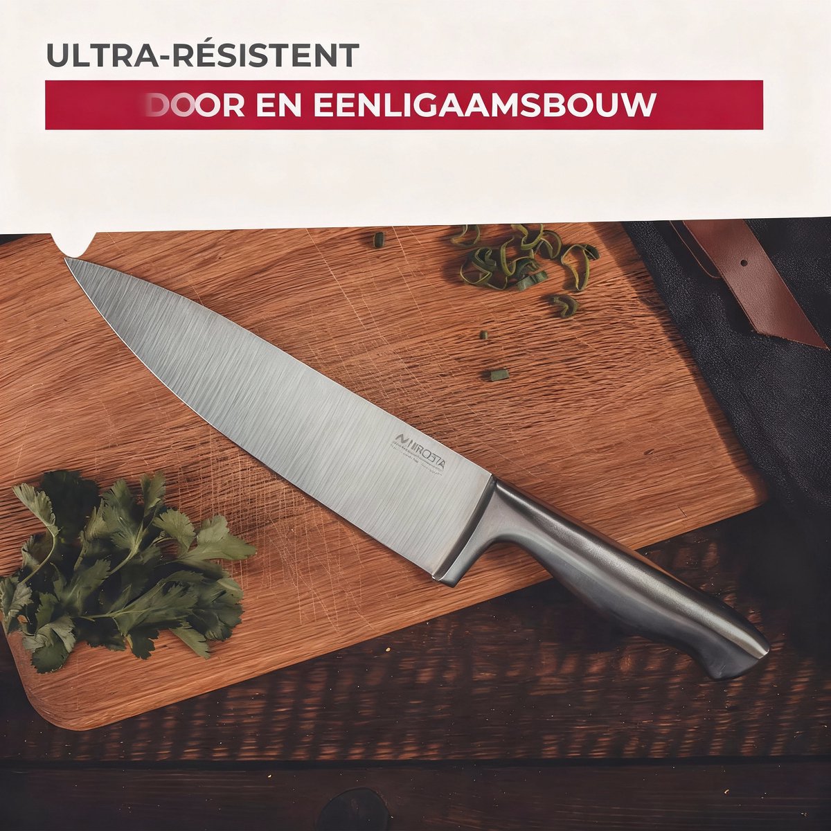 Chefmes 33 cm van Nirosta roestvrij staal Star
