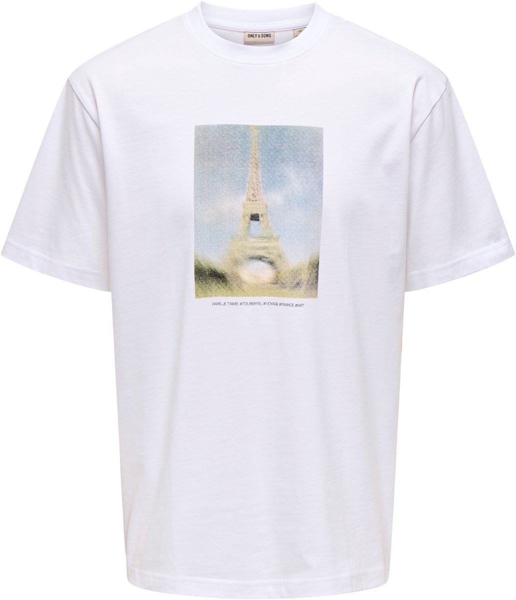 ONLY&SONS - ONSFRED EIFFEL RLX SS TEE - Heren - T-shirts