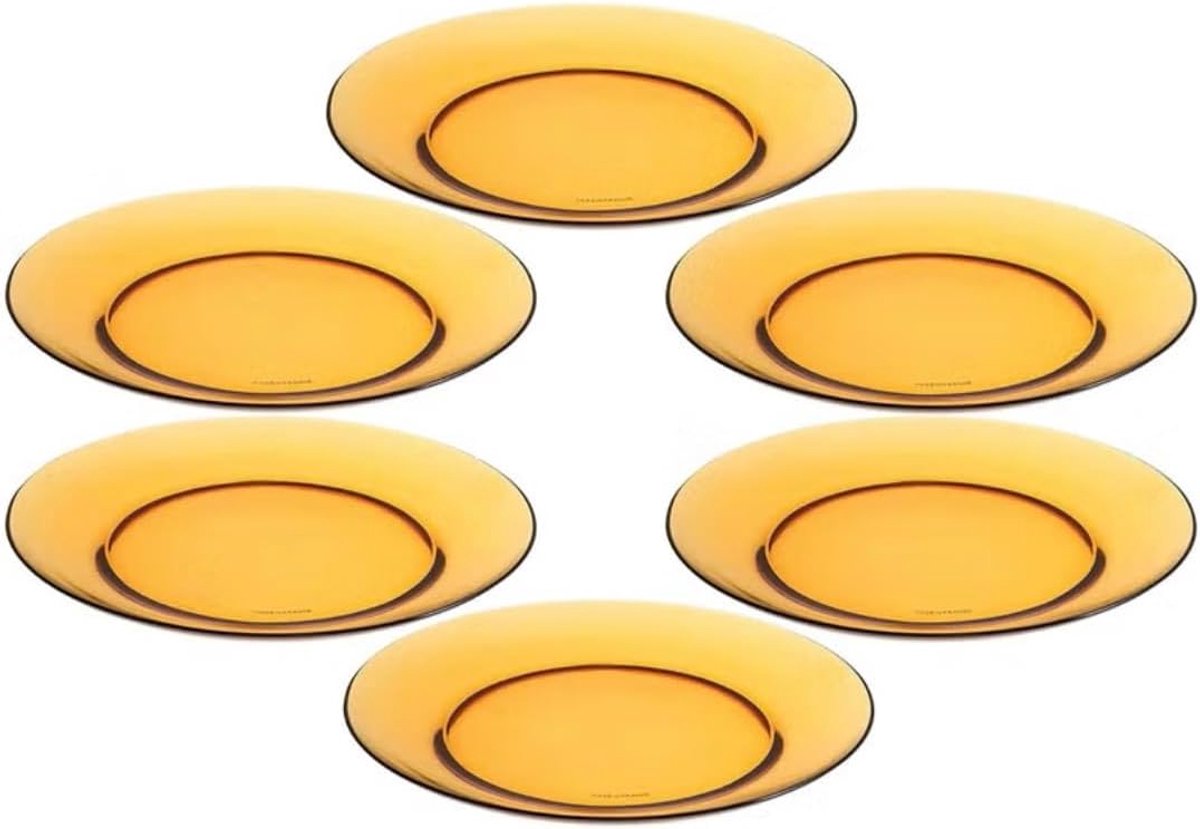 Dinerbord - Plat Bord - Dagelijks Gebruik - Gehard Glas - 23.5 cm