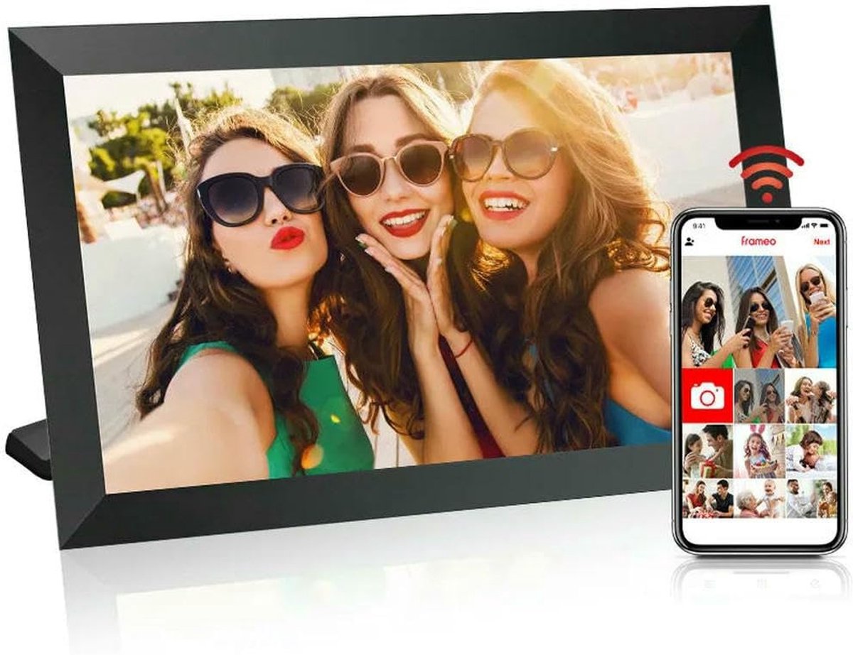 Digitale Fotolijst - Smart Frame - Foto's Delen - Groot Touchscreen - 156 Inch