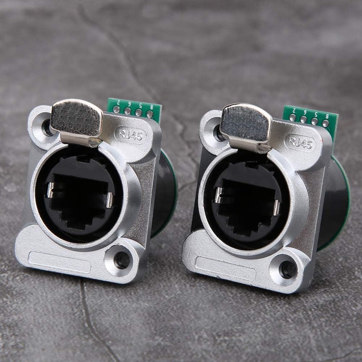 RJ45 Printplaat - PCB Paneel - Netwerk Verbinding - Brandvertragend Materiaal - 6x4x3 cm