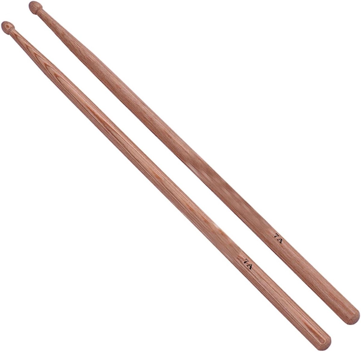 Houten Drumstokken - Percussie Stokken - Muziek Maken - Hickory Hout - 7A 15.4 Inch - Natuurlijk