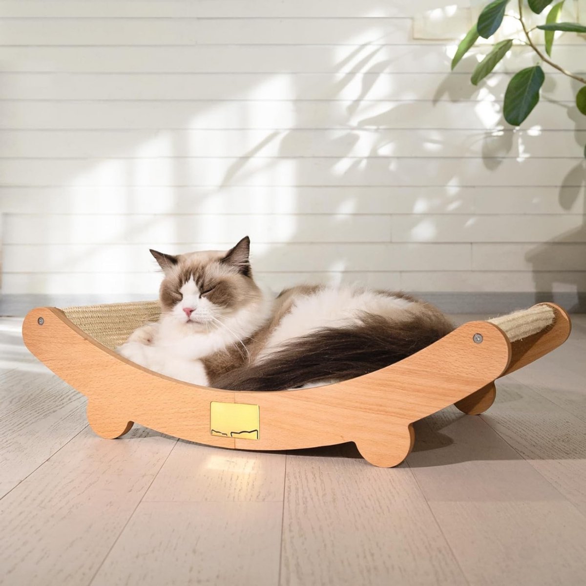SVN® Krabton - Krabpaal - Krabton voor Katten- Beige- 60cm x 35cm x 15cm