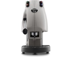 Koffiepadmachine - Padkoffiezetter - Snelle Koffie - Aluminium Body - 22 x 32 x 40 cm - Krijt