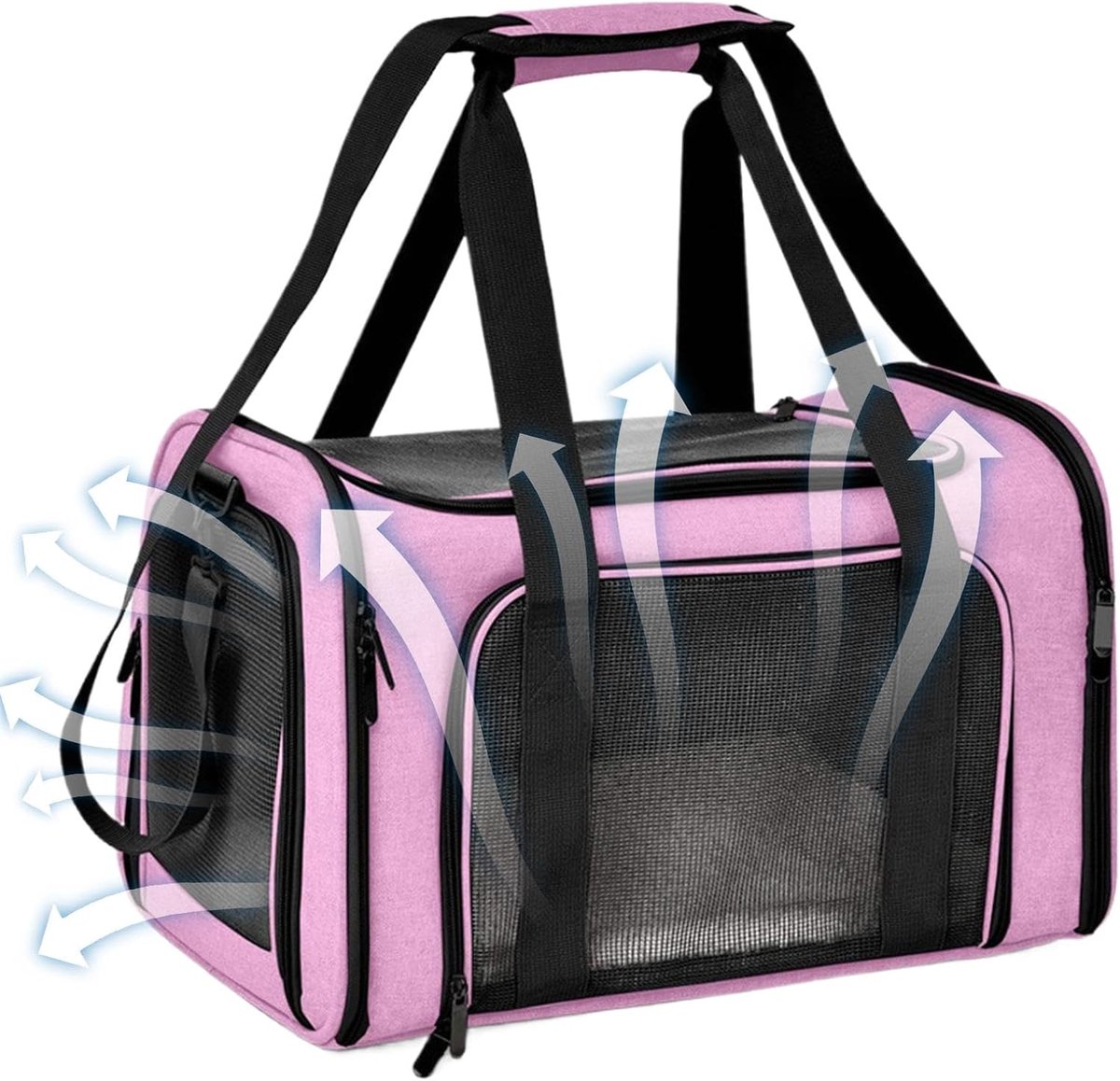 Opvouwbare Transporttas voor Kat Hond - Draagbaar en Comfortabel
