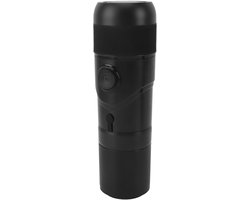 Draagbaar Koffiezetapparaat - Mini Koffiemachine - Voor Onderweg - 3-in-1 Ontwerp - 30 x 10 x 10 cm - Zwart