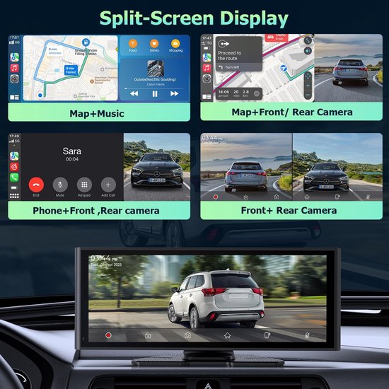 Android Auto Display – CarPlay Systeem – Autoradio Touchscreen ...