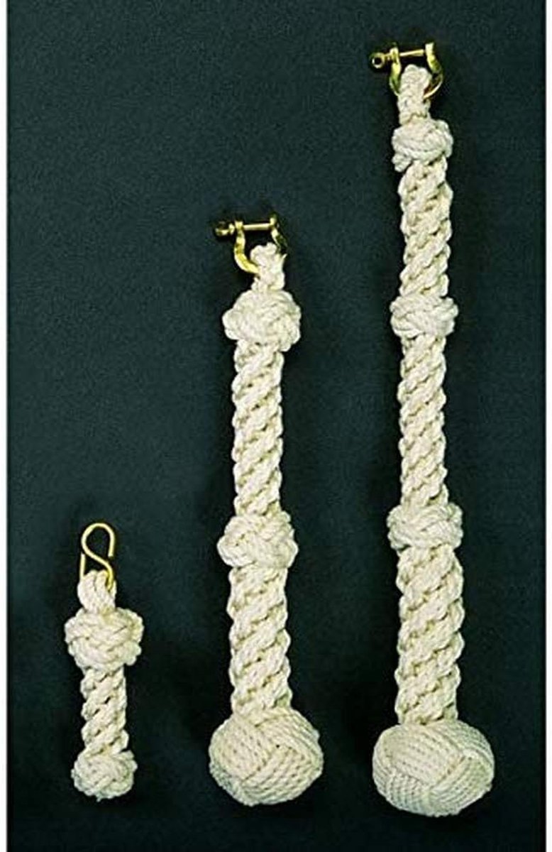 Katoenen Bel Touw - Scheepsbel Touw - Decoratief Gebruik - Traditionele Stijl - 110cm Lengte