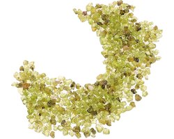Aquariumgrind Natuurlijke Stenen - Decoratie Grind - Aquarium Inrichting - Veilig Materiaal - 100g Zak - Groen