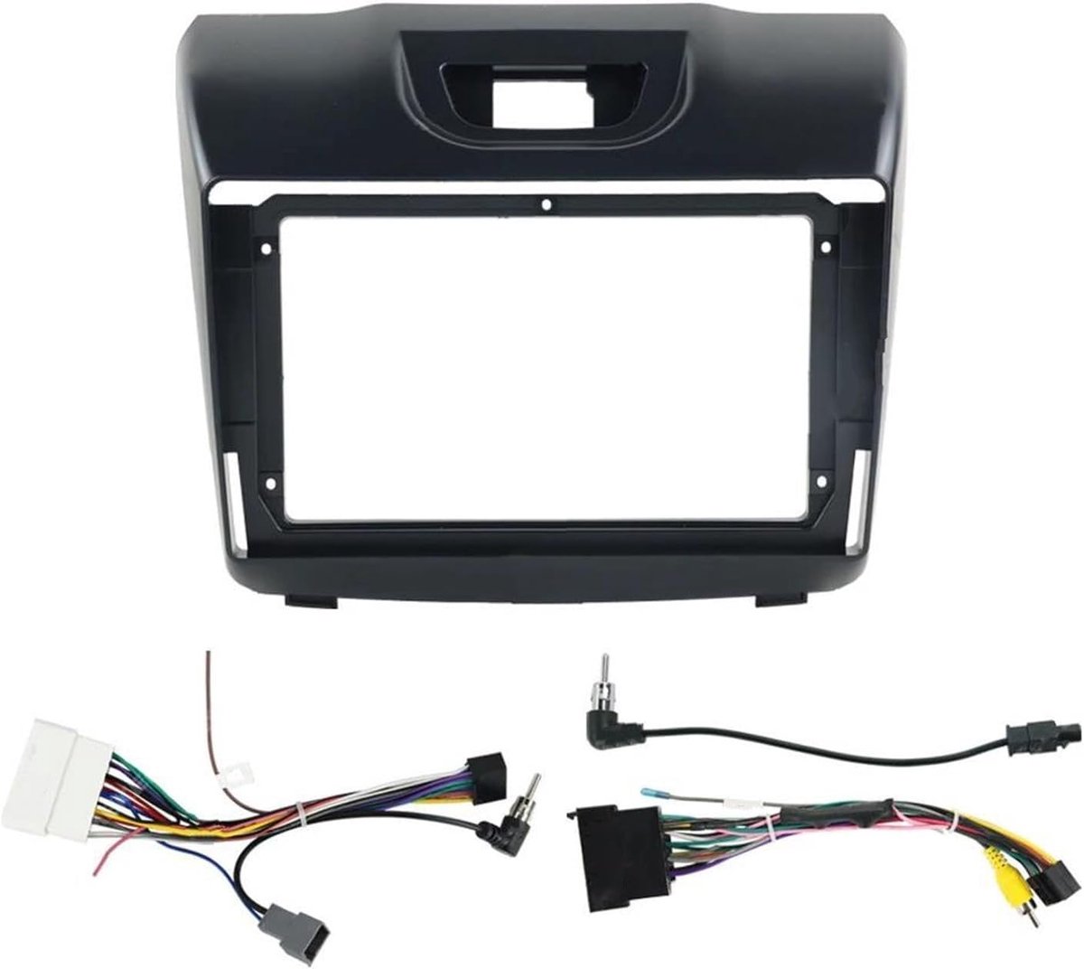 Radio Fascia Frame - Dashboard Paneel - Auto Installatie - Directe Vervanging - 9 Inch - Zwart