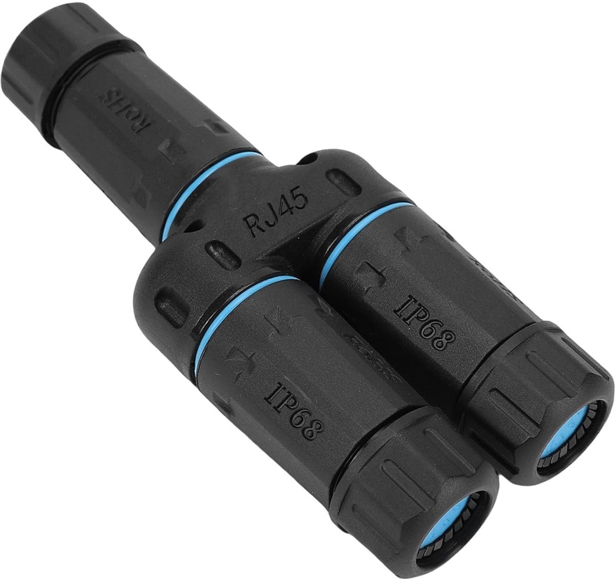 RJ45 Koppeling - LAN Connector - Netwerk Uitbreiding - Industriële Kwaliteit - 20 x 12 x 3 cm