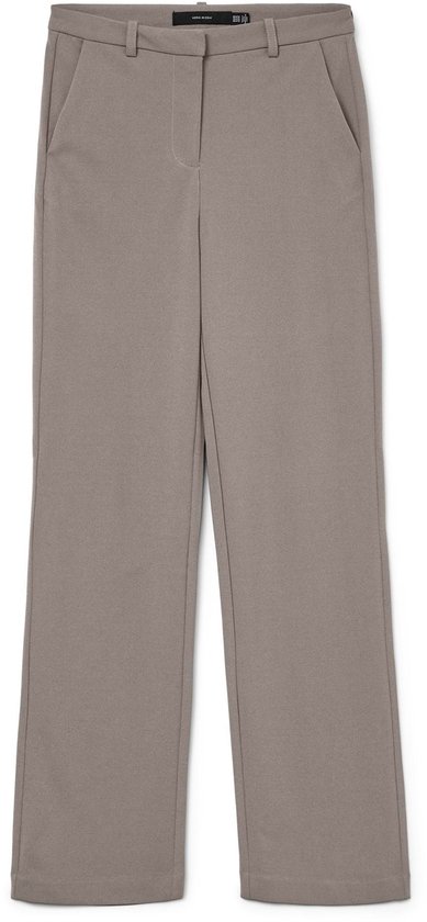 Pantalon Vero Moda Vmzamira Mw Slim Straight Pant Noos 10255128 Moon Rock Femme Taille - W26 X L34
