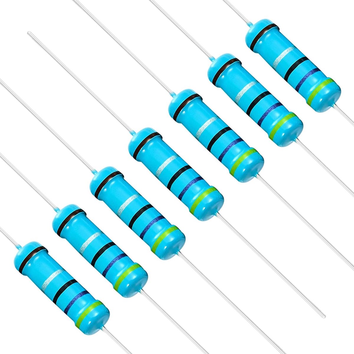 Vaste Weerstanden - Componenten - Elektronica Projecten - 1% Tolerantie - 2W 4.7 Ohm