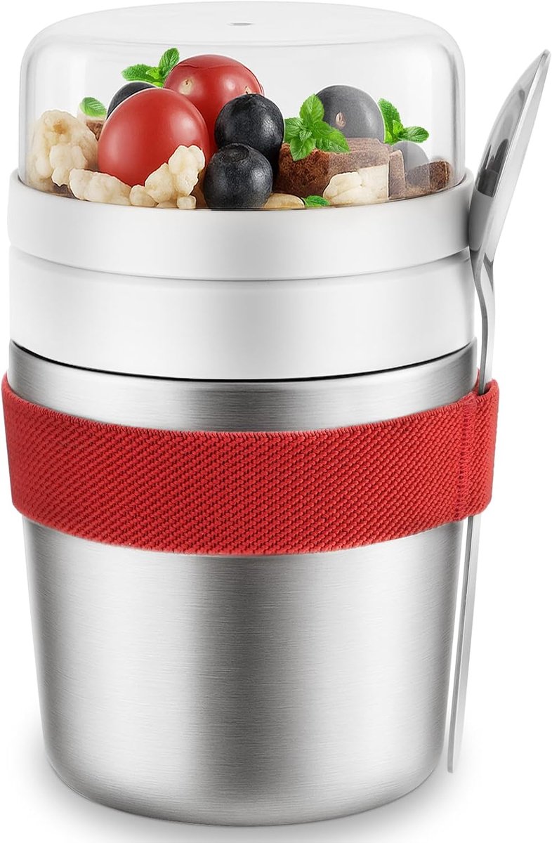 Yoghurtbeker To Go – Lunchbeker – Yoghurt Cup - meeneembeker