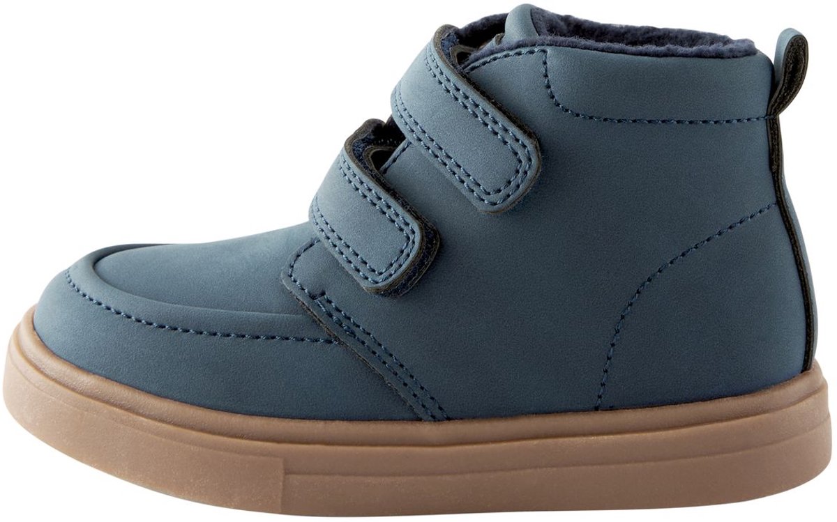 Next - Jongens - Warme gevoerde laarzen met snelsluiting - Blauw