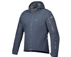 Ixon Burning Marineblauw Waterdichte Textiele Motorjas - Jas