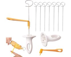 Spiral Cutter - Potato Spiral Cutter - Tornado Potato Cutter - RVS - Aardappel- en Groentecutter - Radijs- en Tomaatcutter