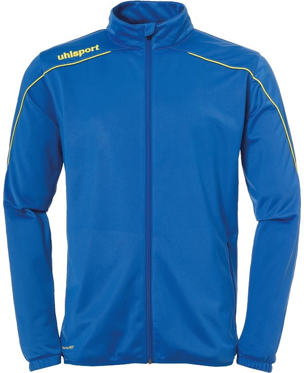 Uhlsport Stream 22 Polyestervest Heren - Royal / Geel | Maat: 4XL