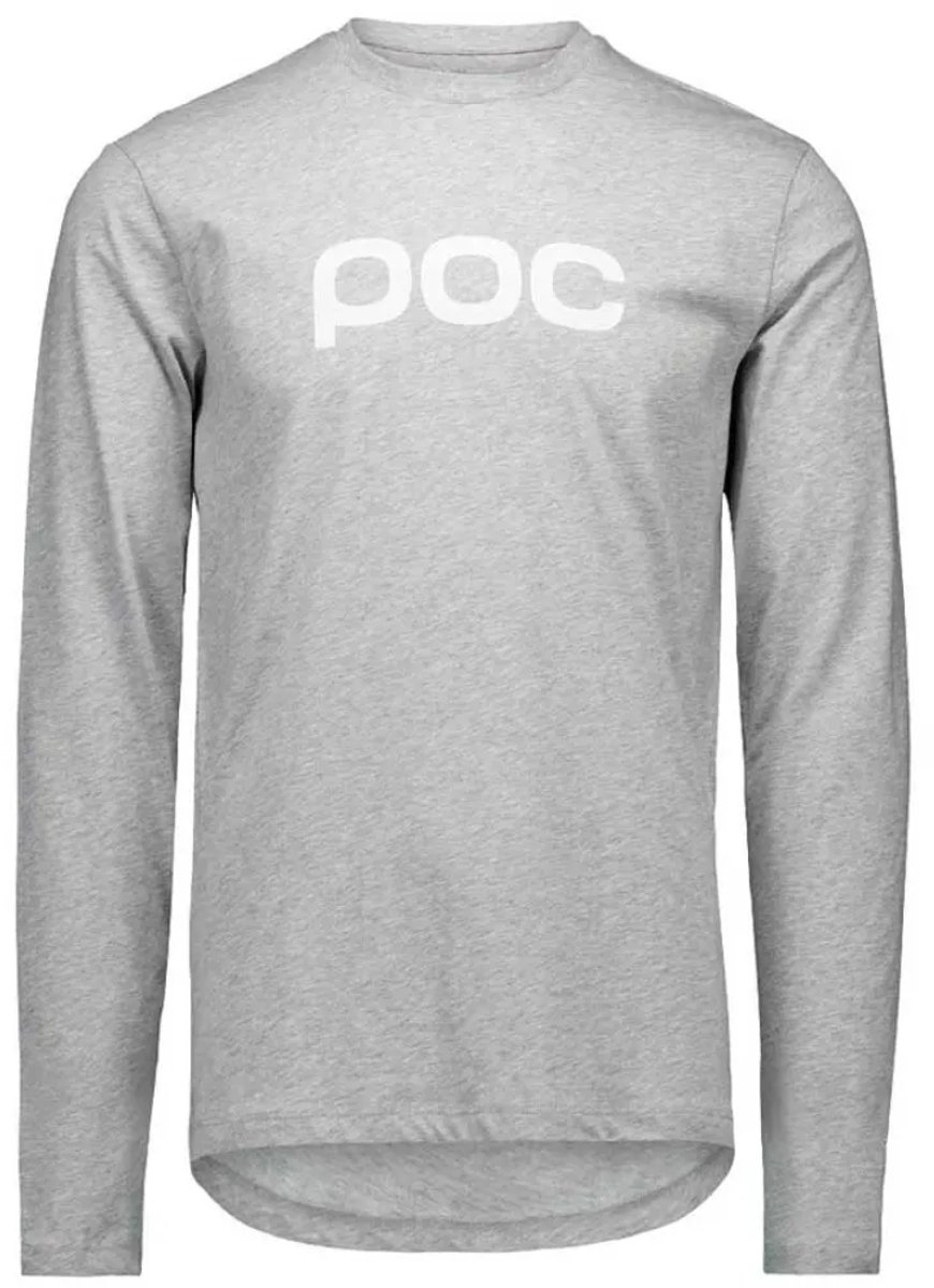 Poc T-shirt Met Lange Mouwen Grijs