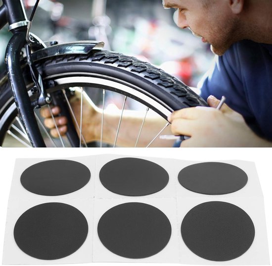 Fietsband Reparatie Kit - Bandenplak Set - Snelle Fietsreparatie - Lijmloze Pleisters - 24mm Pleisters van Merkloos — afbeelding 5