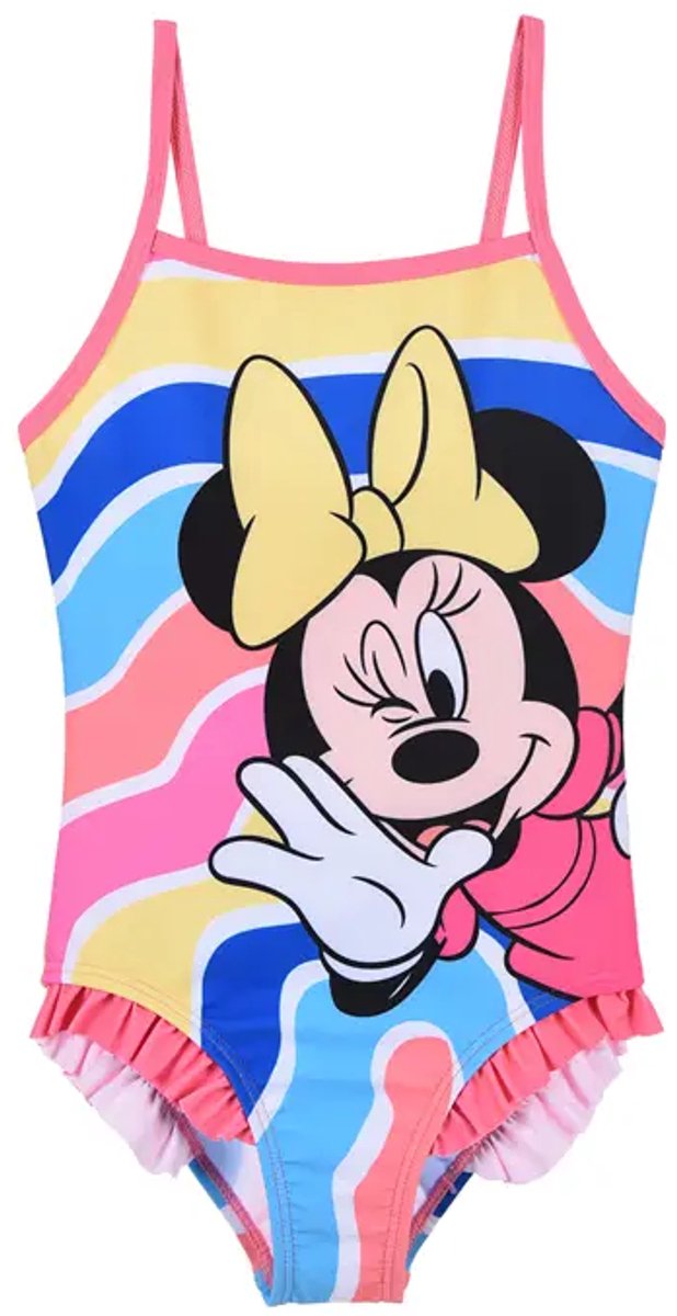 Minnie Mouse Badpak – Kleurrijk Meisjes Badpak maat 122/128