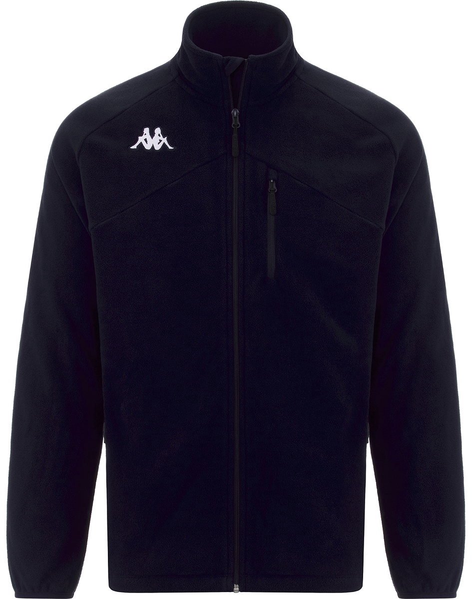 Kappa Viarella Fleece Jack Heren - Zwart | Maat: L