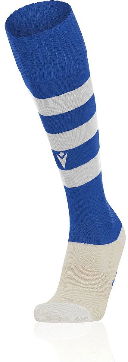 Macron Hoops Voetbalkousen - Royal / Wit | Maat: 29/34