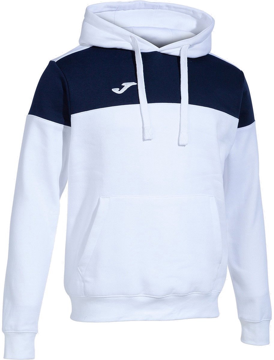 Joma Crew V Hoodie Heren - Wit / Marine | Maat: XL