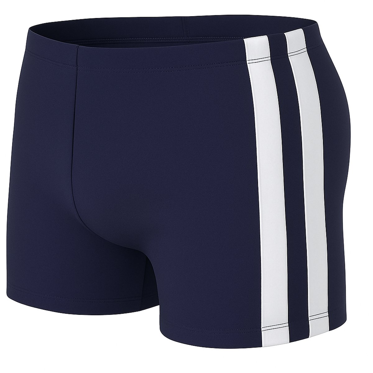 Zwemboxer Lagos Donkerblauw - Maat M - Zwemboxer Heren Blauw - Swimwearclub