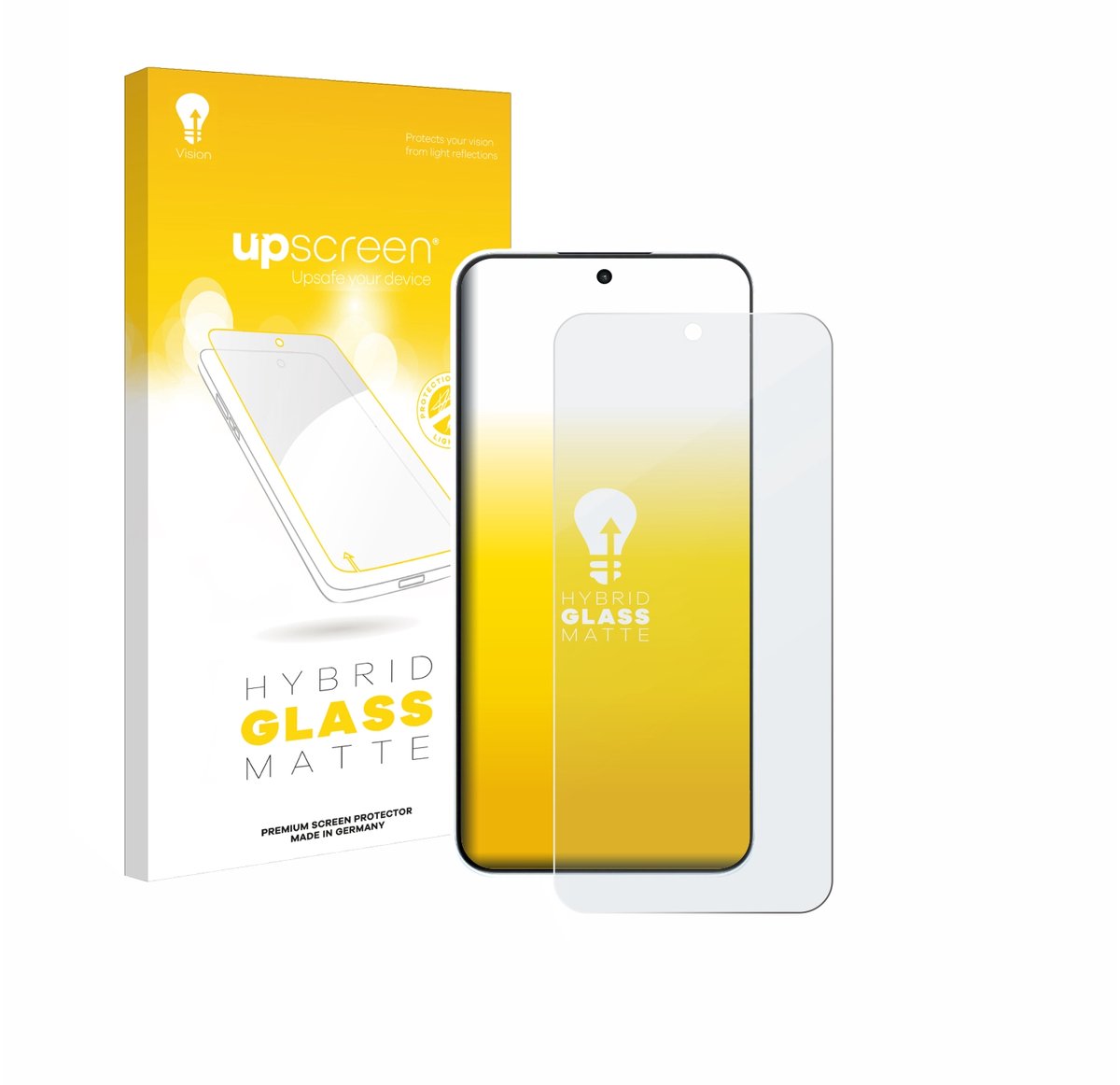 upscreen - Screenprotector voor Oppo A6s Pro - Folie Beschermfolie Beschermglas matte