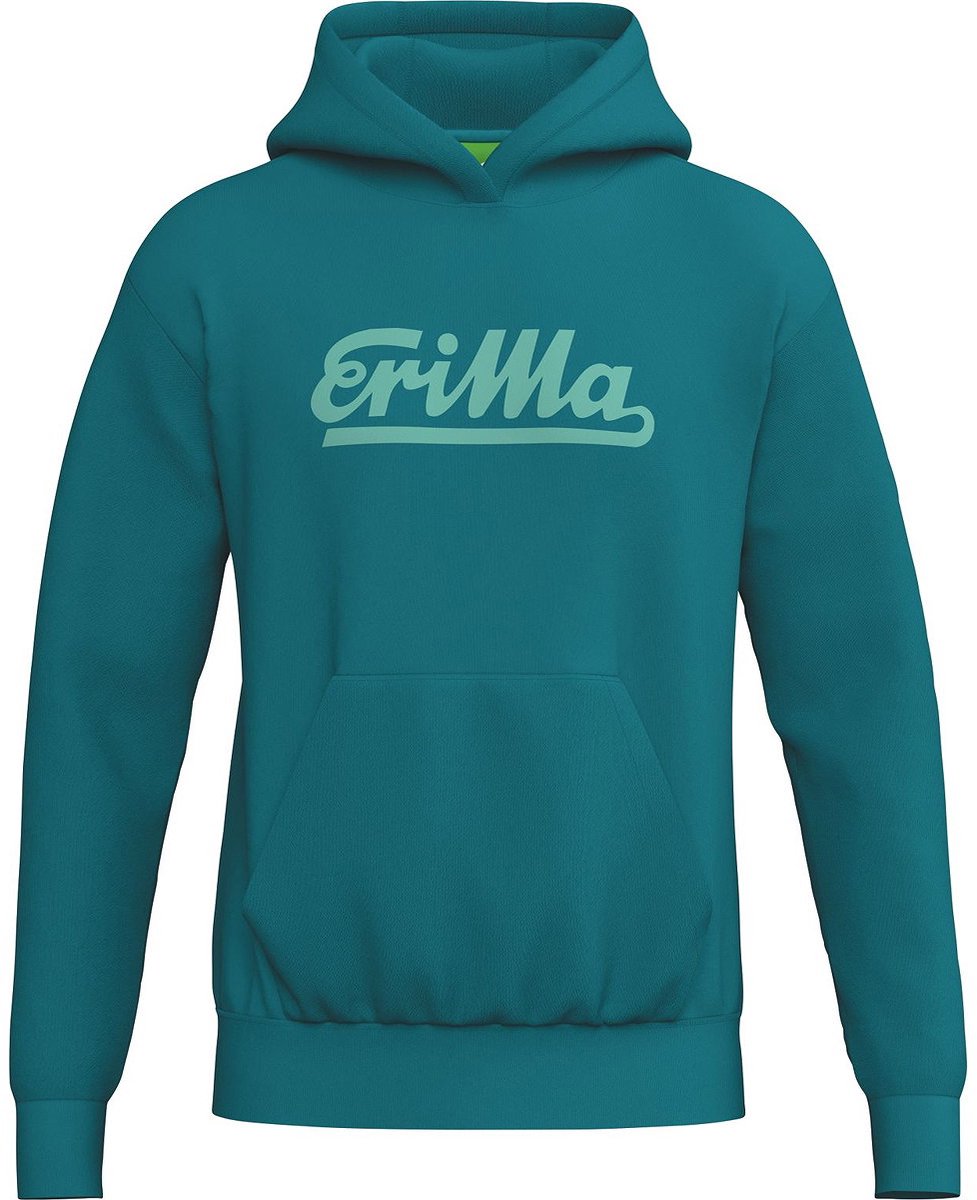 Erima Retro Hoodie Heren - Tahitian Blue | Maat: XL